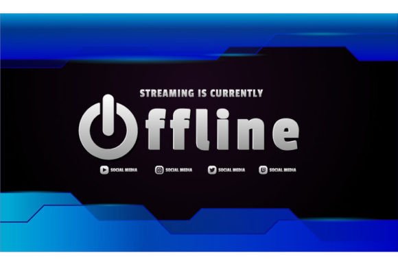 Download Modern Twitch Stream Offline Banner - Premium Resources